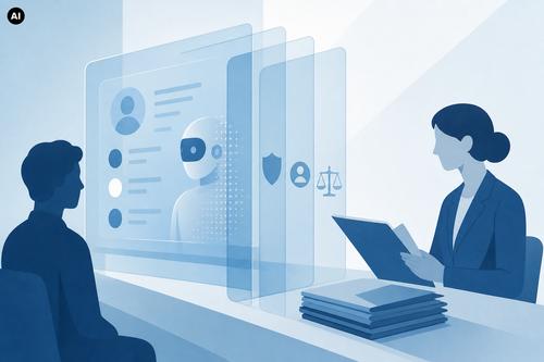 AI az állásinterjún: Mostantól jelezni kell, ha chatbot vagy avatar felvételiztet